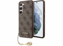 Guess Guess GUHCS24MGF4GBR S24+ S926 hnědé/hnědé pevné pouzdro 4G Přívěsky Kolekce