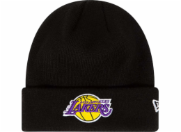 New Era Kšiltovka Essential Cuff Beanie Los Angeles Lakers 60348856 Černá Jedna velikost