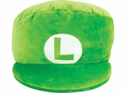 Tomy Plyšová čepice TOMY MOCCHI s motivem Nintendo Luigi T12962/4