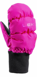 Leki Rukavice Leki Little Eskimo Mitt Short růžovo-černé 1.0