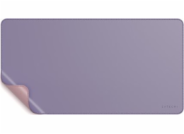 Satechi Podložka pod myš Dual Eco Leather Desk, oboustranná, eko kůže (růžová/fialová)
