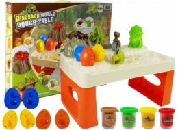 Lean Sport Table Play-Doh dinosauří vejce forma sopka se zářící lávou 4 barvy