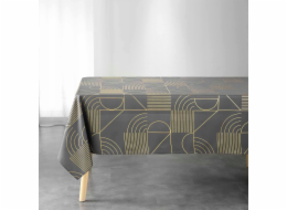 Douceur d`Interieur Interiérový design Obdélníkový ubrus s metalickým potiskem LINEOR, 150 x 240 cm