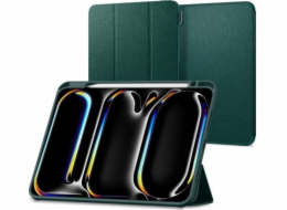 Spigen Pouzdro na tablet Urban Fit pro iPad Pro 11 M4 2024, půlnoční zelená