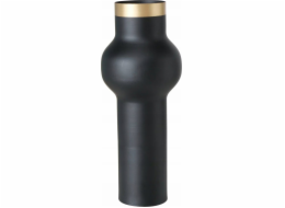 Boltze Váza Black VARNJO se zlatou dekorací, 30 cm