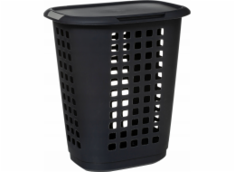 5five Konturovaný koš na prádlo s víkem, 63 l