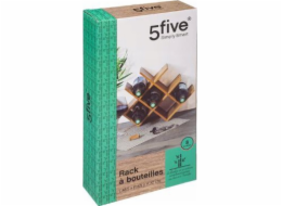 5five Bambusový stojan na víno 8 lahví, 5five Simple Smart