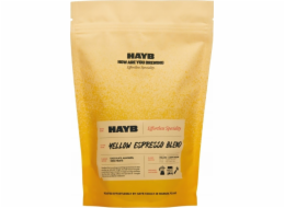HAYB Kávová zrna HAYB - Žlutá směs espressa DARK 1kg