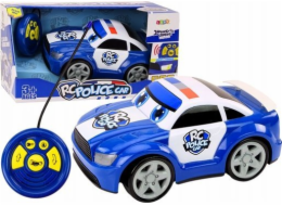 LeanToys policejní auto kreslené dálkové ovládání světla zvuky