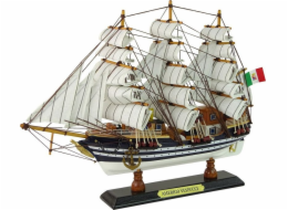 LeanToys Sběratelský model lodi Amerigo Vespucci