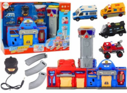 LeanToys Základní vozidla hasičského sboru, policejního velitelského střediska, 6 dílků