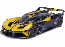 Bburago Bburago Bugatti Bolide, model vozidla (žluto-černý)