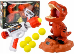 LeanToys Arkádová střílečka s dinosaury od