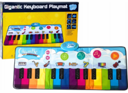 LeanToys Vzdělávací taneční podložka Duhové klavírní nástroje 10 melodií