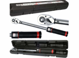 Yato Momentový klíč 3/8 10-60Nm CERTIFIKÁT + Pouzdro s krytem Yato