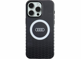 Audi Pouzdro Audi IML Big Logo MagSafe pro iPhone 15 Pro Max 6.7" černé/černé pevné pouzdro AU-IMLMIP15PM-Q5/D2-BK
