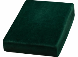 Activeshop Velvet prostěradlo lahvově zelené