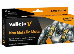 Vallejo Vallejo: 72.193 - Barva Game Color - Nemetalický kov (8x18 ml) Vallejo Vallejo: 72.193 - Barva Game Color - Nemetalický kov (8x18 ml)