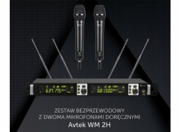 Avtek Bezdrátová sada WM 2H se dvěma ručními mikrofony