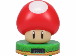 Paladone Super Mushroom - Budík, digitální hodiny (PP10064NNV2)