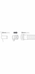 Marimex Adaptér B k propojení bazénů Intex - 2 ks (10624281)