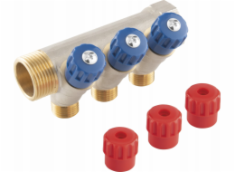 Ferro Rozdělovač Sanitary 1x1/2, 4cestný