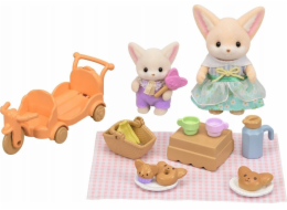 Epoch Figurka Sylvanian Families - Pouštní lišky na pikniku (5698)