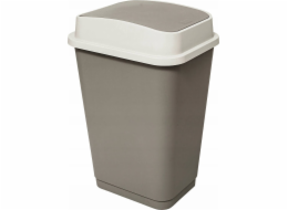 5five Odpadkový koš s výklopným víkem PLAST, 50 l