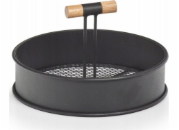 Zeller Kovový stojan s úchyty, O 20 cm, černý, ZELLER