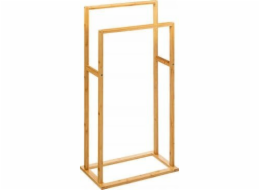 5five Koupelnový věšák na ručníky, dvojitý, bambus, 42 x 24,2 x 81,5 cm