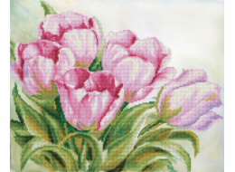DIAMOND DOTZ Diamantová výšivka Diamond Dotz Tulipány 58,8x48,6cm DD10051
