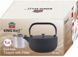 KingHoff Litinová konvice 1,1 l s filtrem KINGHOFF KH-1844