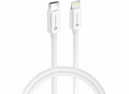 ForCell Kabel FORCELL F-ENERGY C901 USB Type-C na Lightning MFi PD 3A 30W 1 m bílý