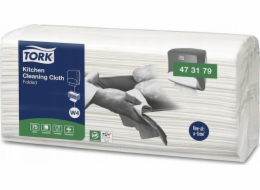Tork Tork – Kuchyňské utěrky v sekcích, opakovaně použitelné, bílé – 75 kusů