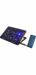 Rampage Chladicí podložka Sixpower R9 15.6, RGB, nastavitelná