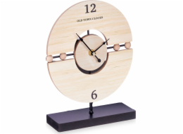 Gift Decor Dárková dekorace - Nástěnné hodiny s minimalistickým ciferníkem, 20,5 x 26,5 x 7 cm