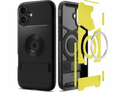 Spigen Pouzdro Slim Armor Mag pro iPhone 16 MagSafe černé/černé ACS08227