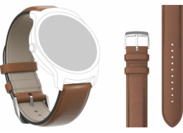 Mobvoi Ticwatch kožený řemínek (hnědá)