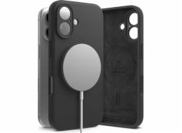 Ringke Silikonové pouzdro Ringke Magnetické pouzdro MagSafe pro iPhone 16, černé
