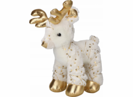 Home Styling Collection Vánoční dekorace Kolekce bytového stylingu Plyšová vánoční dekorace, jelen, 40 cm