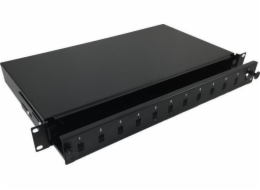 Alantec Optický panel 12xSC Sim 1U černý