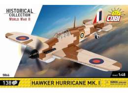 Cobi COBI 5866 Historická sbírka WWII Hawker Hurricane Mk.1 138 kostek