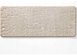 Douceur d`Interieur Podlouhlá koupelnová předložka s reliéfním vzorem, 50 x 120 cm