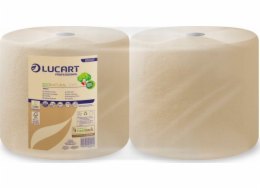 Karen Lucart EcoNatural 3.800 - Role utěrek, 3 vrstvy, 200 m, celulóza Fiberpack - 2 role