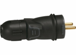 Legrand Pryžová zástrčka 2P+Z - 16 A - IP55 - IK08 - auto svorky a vývodka Legrand 50444 himp