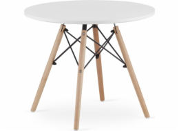 Leobert MAXI kulatý stůl 60 cm - bílý