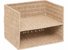 Home Styling Collection Kolekce bytového stylingu Držák na dokumenty KORD, tkaný, 32 x 24 x 25 cm