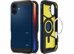 Spigen Pouzdro Tough Armor MAG pro iPhone 16 MagSafe, tmavě modré ACS08217