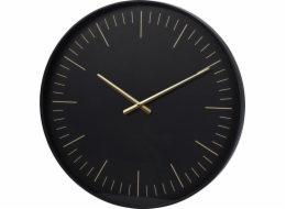 Home Styling Collection Kolekce bytového stylingu Moderní nástěnné hodiny, zlaté ručičky, O 50,7 cm