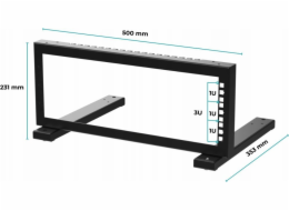 STALFLEX RACK STAND STR19-3U-B STALFLEX